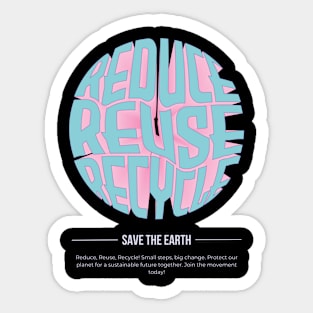 Save The Earth Sticker